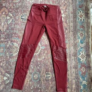 511 Tactical size 6 Red High-Waisted Leggings